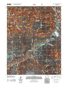 Mount Wilson Colorado Historical topographic map, 1:24000 scale, 7.5 X 7.5 Minute, Year 2011