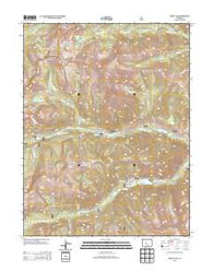 Mount Yale Colorado Historical topographic map, 1:24000 scale, 7.5 X 7.5 Minute, Year 2013
