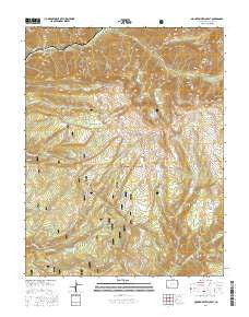Mountain View Crest Colorado Current topographic map, 1:24000 scale, 7.5 X 7.5 Minute, Year 2016