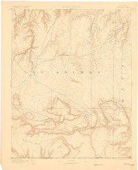 Mt Carrizo Colorado Historical topographic map, 1:125000 scale, 30 X 30 Minute, Year 1892