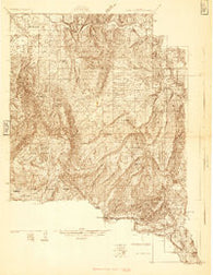 Mt. Harris Colorado Historical topographic map, 1:48000 scale, 15 X 15 Minute, Year 1924