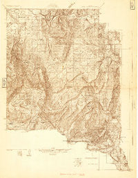 Mt. Harris Colorado Historical topographic map, 1:48000 scale, 15 X 15 Minute, Year 1924