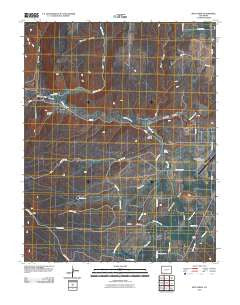 Mud Creek Colorado Historical topographic map, 1:24000 scale, 7.5 X 7.5 Minute, Year 2010