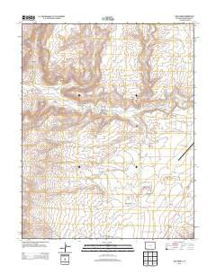 Mud Creek Colorado Historical topographic map, 1:24000 scale, 7.5 X 7.5 Minute, Year 2013