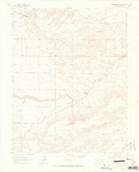 Muldoon Hill Colorado Historical topographic map, 1:24000 scale, 7.5 X 7.5 Minute, Year 1963