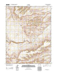 Muldoon Hill Colorado Historical topographic map, 1:24000 scale, 7.5 X 7.5 Minute, Year 2013