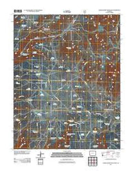 Narraguinnep Mountain Colorado Historical topographic map, 1:24000 scale, 7.5 X 7.5 Minute, Year 2011