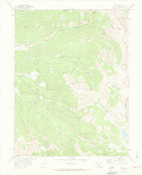 Nast Colorado Historical topographic map, 1:24000 scale, 7.5 X 7.5 Minute, Year 1970