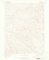 Nast Colorado Historical topographic map, 1:24000 scale, 7.5 X 7.5 Minute, Year 1970
