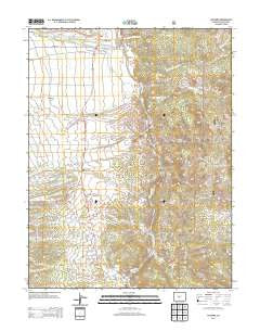 Nathrop Colorado Historical topographic map, 1:24000 scale, 7.5 X 7.5 Minute, Year 2013