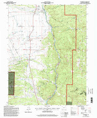 Nathrop Colorado Historical topographic map, 1:24000 scale, 7.5 X 7.5 Minute, Year 1994