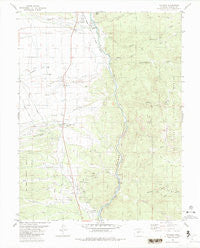 Nathrop Colorado Historical topographic map, 1:24000 scale, 7.5 X 7.5 Minute, Year 1983