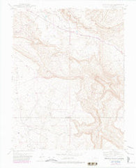 Naturita NW Colorado Historical topographic map, 1:24000 scale, 7.5 X 7.5 Minute, Year 1948