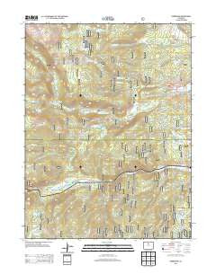Nederland Colorado Historical topographic map, 1:24000 scale, 7.5 X 7.5 Minute, Year 2013
