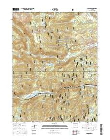 Nederland Colorado Current topographic map, 1:24000 scale, 7.5 X 7.5 Minute, Year 2016