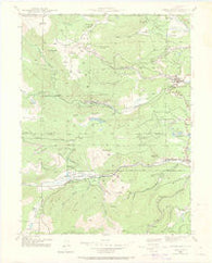 Nederland Colorado Historical topographic map, 1:24000 scale, 7.5 X 7.5 Minute, Year 1942