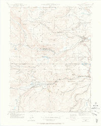 Nederland Colorado Historical topographic map, 1:24000 scale, 7.5 X 7.5 Minute, Year 1942