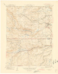 Nederland Colorado Historical topographic map, 1:31680 scale, 7.5 X 7.5 Minute, Year 1944
