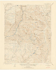 Needle Mountains Colorado Historical topographic map, 1:62500 scale, 15 X 15 Minute, Year 1902