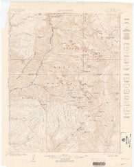 Needle Mountains Colorado Historical topographic map, 1:62500 scale, 15 X 15 Minute, Year 1902