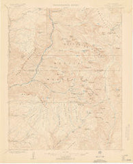 Needle Mountains Colorado Historical topographic map, 1:62500 scale, 15 X 15 Minute, Year 1902
