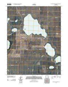 Neenoshe Reservoir Colorado Historical topographic map, 1:24000 scale, 7.5 X 7.5 Minute, Year 2011