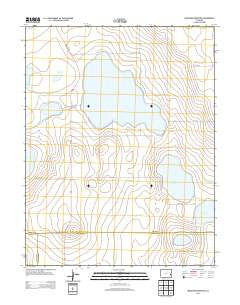 Neenoshe Reservoir Colorado Historical topographic map, 1:24000 scale, 7.5 X 7.5 Minute, Year 2013