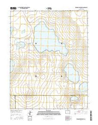 Neenoshe Reservoir Colorado Current topographic map, 1:24000 scale, 7.5 X 7.5 Minute, Year 2016