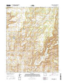 Negro Canyon Colorado Current topographic map, 1:24000 scale, 7.5 X 7.5 Minute, Year 2016