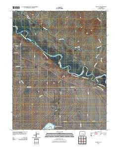 Nepesta Colorado Historical topographic map, 1:24000 scale, 7.5 X 7.5 Minute, Year 2010