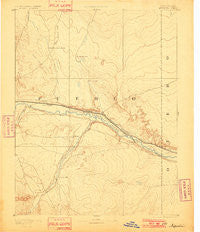 Nepesta Colorado Historical topographic map, 1:125000 scale, 30 X 30 Minute, Year 1893