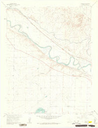 Nepesta Colorado Historical topographic map, 1:24000 scale, 7.5 X 7.5 Minute, Year 1960