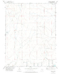 Nero Hill Colorado Historical topographic map, 1:24000 scale, 7.5 X 7.5 Minute, Year 1978