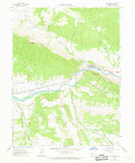 New Castle Colorado Historical topographic map, 1:24000 scale, 7.5 X 7.5 Minute, Year 1962
