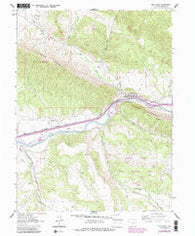 New Castle Colorado Historical topographic map, 1:24000 scale, 7.5 X 7.5 Minute, Year 1962