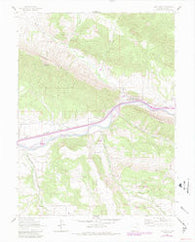 New Castle Colorado Historical topographic map, 1:24000 scale, 7.5 X 7.5 Minute, Year 1962