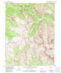 New York Peak Colorado Historical topographic map, 1:24000 scale, 7.5 X 7.5 Minute, Year 1960