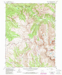 New York Peak Colorado Historical topographic map, 1:24000 scale, 7.5 X 7.5 Minute, Year 1960