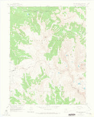 New York Peak Colorado Historical topographic map, 1:24000 scale, 7.5 X 7.5 Minute, Year 1960