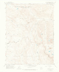 New York Peak Colorado Historical topographic map, 1:24000 scale, 7.5 X 7.5 Minute, Year 1960