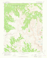 New York Peak Colorado Historical topographic map, 1:24000 scale, 7.5 X 7.5 Minute, Year 1960