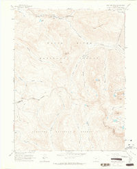 New York Peak Colorado Historical topographic map, 1:24000 scale, 7.5 X 7.5 Minute, Year 1960
