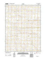 New Haven Colorado Historical topographic map, 1:24000 scale, 7.5 X 7.5 Minute, Year 2013