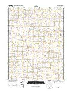 New Haven Colorado Historical topographic map, 1:24000 scale, 7.5 X 7.5 Minute, Year 2013