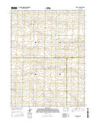 New Haven Colorado Current topographic map, 1:24000 scale, 7.5 X 7.5 Minute, Year 2016