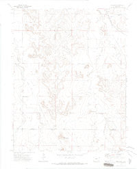 Ninaview Colorado Historical topographic map, 1:24000 scale, 7.5 X 7.5 Minute, Year 1971