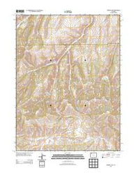Ninemile Gap Colorado Historical topographic map, 1:24000 scale, 7.5 X 7.5 Minute, Year 2013