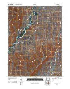 Ninemile Hill Colorado Historical topographic map, 1:24000 scale, 7.5 X 7.5 Minute, Year 2010