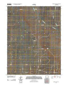 Ninemile Spring Colorado Historical topographic map, 1:24000 scale, 7.5 X 7.5 Minute, Year 2010