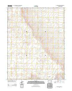 Ninemile Spring Colorado Historical topographic map, 1:24000 scale, 7.5 X 7.5 Minute, Year 2013